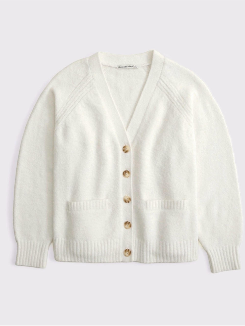 Abercrombie & Fitch Dad’s V-neck Button-Front Cardigan Sweater